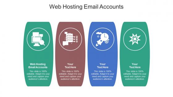Web hosting email accounts ppt powerpoint presentation summary slide download cpb