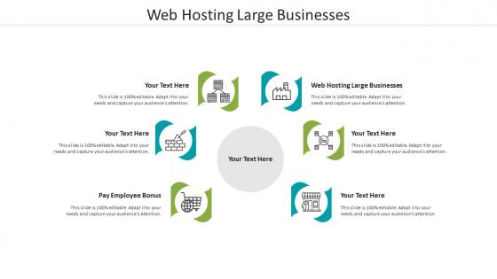 Web hosting large businesses ppt powerpoint presentation ideas background image cpb