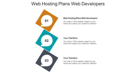 Web hosting plans web developers ppt powerpoint presentation layouts slide cpb