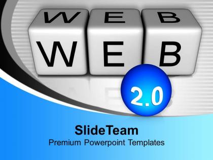 Web icon network internet powerpoint templates ppt backgrounds for slides 0113