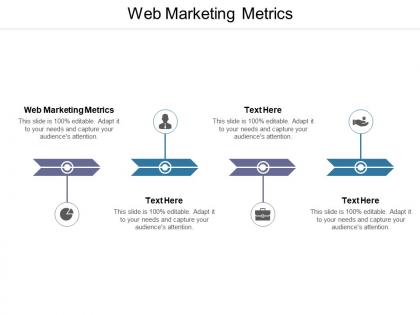 Web marketing metrics ppt powerpoint presentation file example introduction cpb