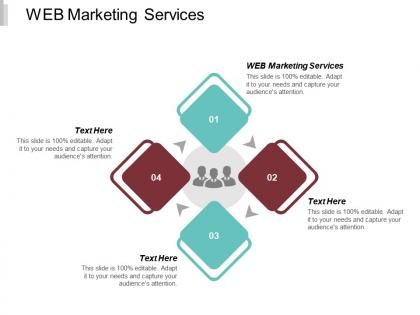 Web marketing services ppt powerpoint presentation styles model cpb