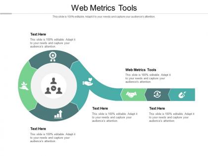 Web metrics tools ppt powerpoint presentation icon summary cpb
