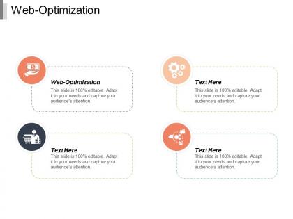 Web optimization ppt powerpoint presentation ideas example cpb
