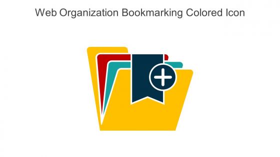 Web Organization Bookmarking Colored Icon In Powerpoint Pptx Png And Editable Eps Format