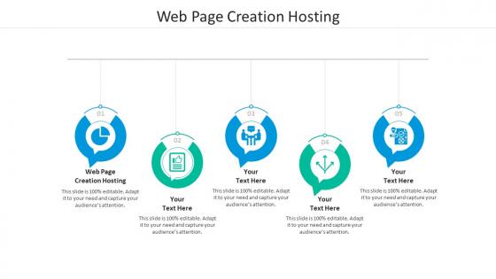 Web page creation hosting ppt powerpoint presentation icon inspiration cpb