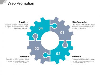 Web promotion ppt powerpoint presentation styles summary cpb