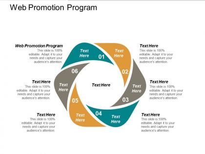 Web promotion program ppt powerpoint presentation model sample cpb