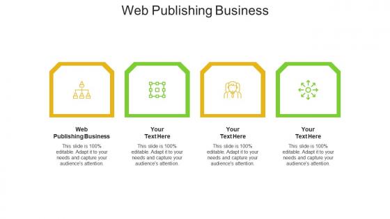 Web publishing business ppt powerpoint presentation icon background images cpb