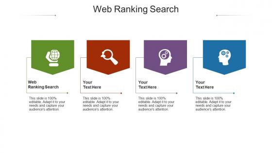 Web ranking search ppt powerpoint presentation professional maker cpb