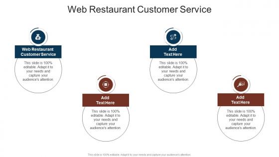 Web Restaurant Customer Service In Powerpoint And Google Slides Cpb