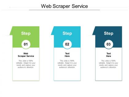 Web scraper service ppt powerpoint presentation inspiration good cpb