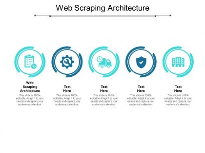 Web scraping architecture ppt powerpoint presentation gallery master slide cpb