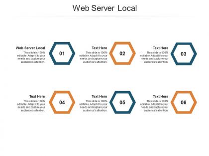 Web server local ppt powerpoint presentation infographics icon cpb