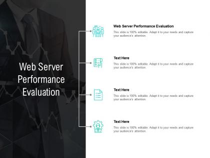 Web server performance evaluation ppt powerpoint presentation model graphics cpb