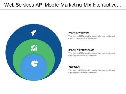 Web services api mobile marketing mix interruptive marketing cpb