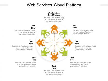 Web services cloud platform ppt powerpoint presentation styles pictures cpb