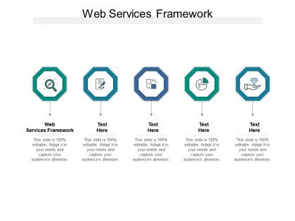 Web services framework ppt powerpoint presentation ideas professional cpb