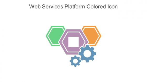 Web Services Platform Colored Icon In Powerpoint Pptx Png And Editable Eps Format