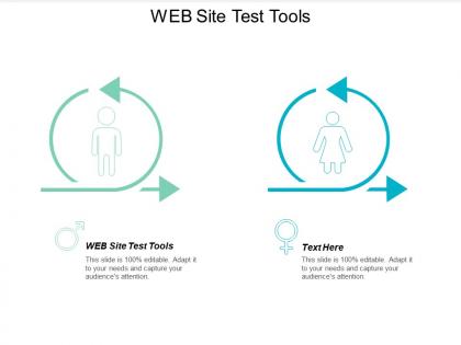 Web site test tools ppt powerpoint presentation icon example file cpb