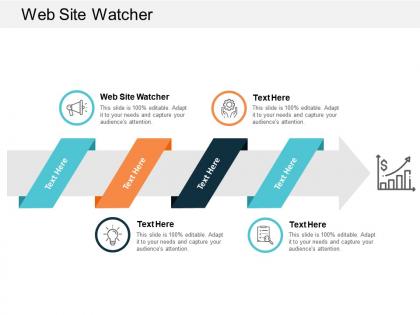 Web site watcher ppt powerpoint presentation gallery graphic images cpb
