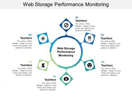 Web storage performance monitoring ppt powerpoint presentation layouts skills cpb