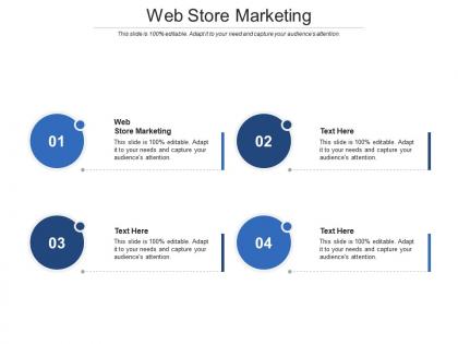 Web store marketing ppt powerpoint presentation icon layout cpb
