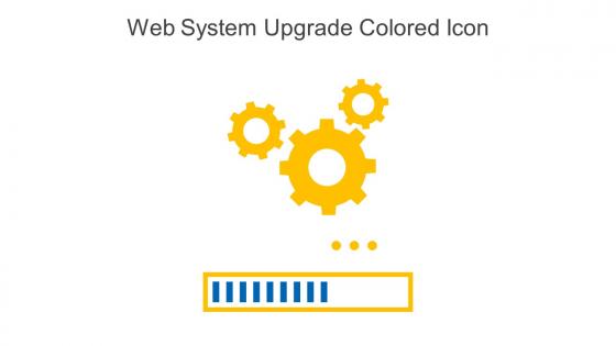Web System Upgrade Colored Icon In Powerpoint Pptx Png And Editable Eps Format