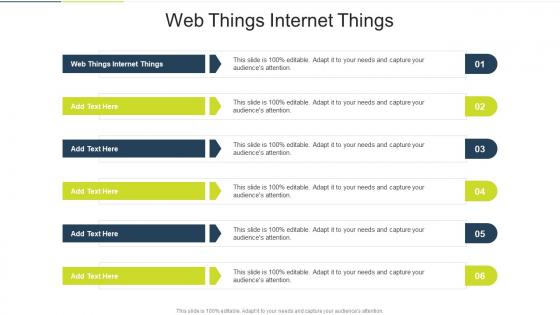 Web Things Internet Things In Powerpoint And Google Slides Cpb