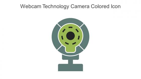 Webcam Technology Camera Colored Icon In Powerpoint Pptx Png And Editable Eps Format
