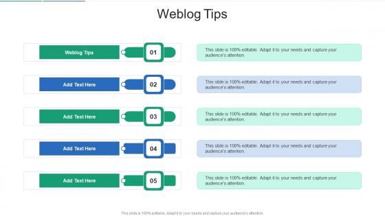 Weblog Tips In Powerpoint And Google Slides Cpb