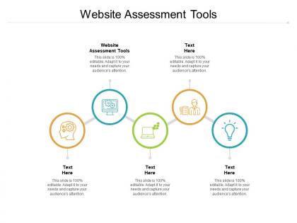 Website assessment tools ppt powerpoint presentation styles graphics cpb