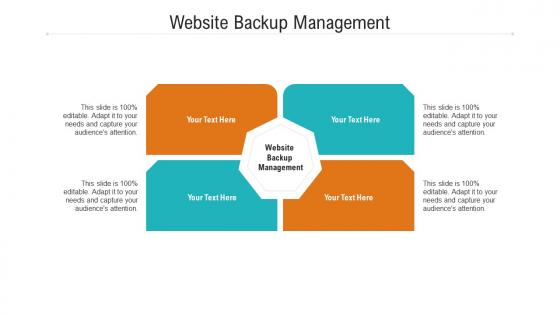 Website backup management ppt powerpoint presentation icon mockup cpb