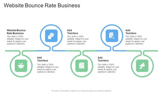 Website Bounce Rate Business In Powerpoint And Google Slides Cpb