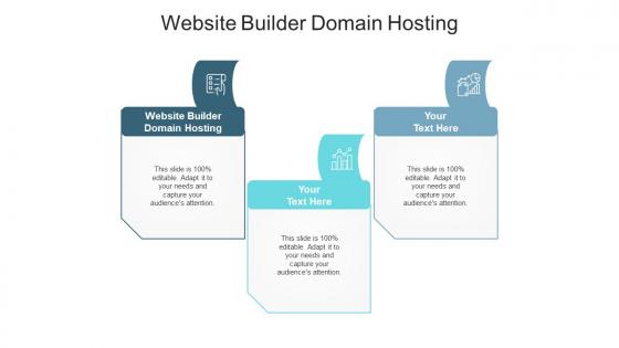 Website builder domain hosting ppt powerpoint presentation show outline cpb