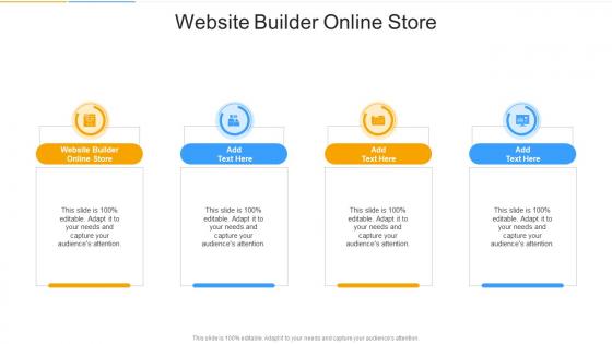 Website Builder Online Store In Powerpoint And Google Slides Cpb