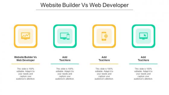 Website Builder Vs Web Developer In Powerpoint And Google Slides Cpb