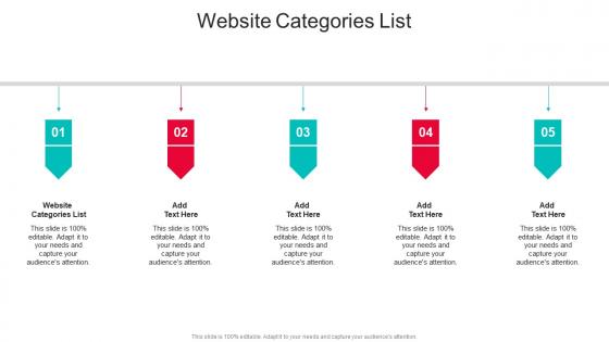 Website Categories List In Powerpoint And Google Slides Cpb