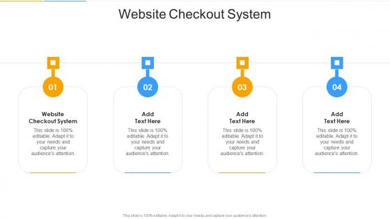 Website Checkout System In Powerpoint And Google Slides Cpb