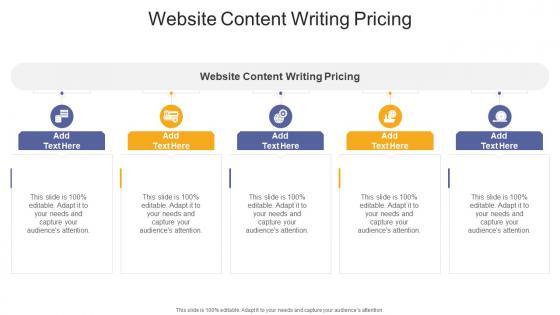 Website Content Writing Pricing In Powerpoint And Google Slides Cpb