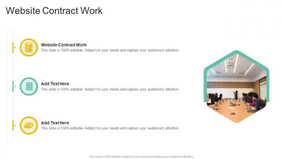 Website Contract Work In Powerpoint And Google Slides Cpb