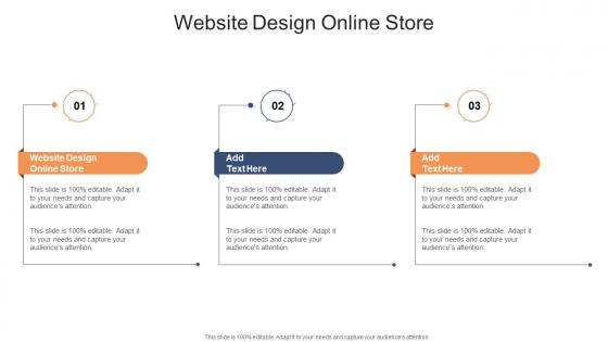 Website Design Online Store In Powerpoint And Google Slides Cpb