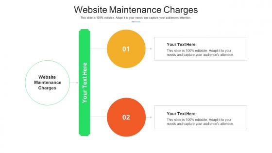 Website maintenance charges ppt powerpoint presentation summary portrait cpb
