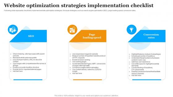 Website Optimization Strategies Implementation Implementing Marketing Strategies