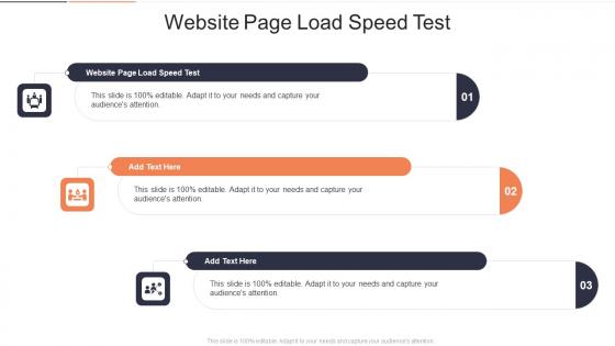Website Page Load Speed Test In Powerpoint And Google Slides Cpb