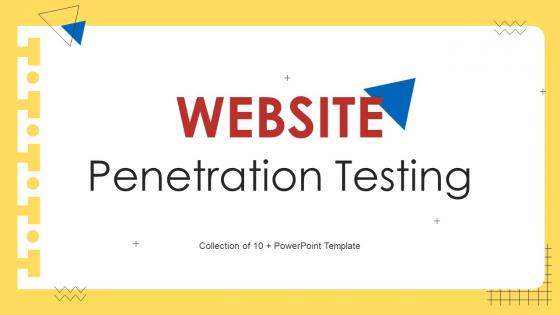 Website Penetration Testing Powerpoint Ppt Template Bundles