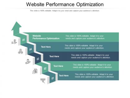Website performance optimization ppt powerpoint presentation layouts design ideas cpb
