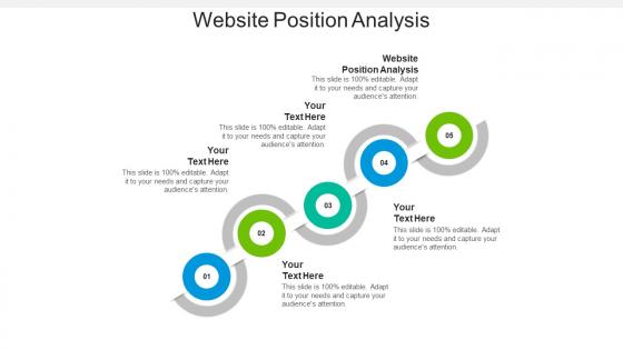Website position analysis ppt powerpoint presentation styles design templates cpb