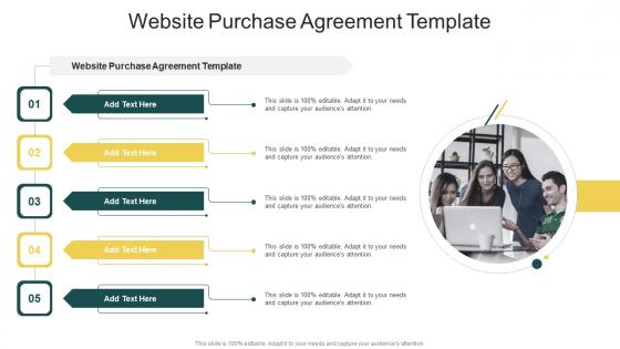 Website Purchase Agreement Template In Powerpoint And Google Slides Cpb