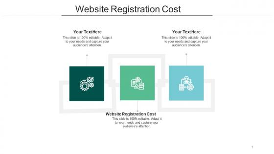 Website registration cost ppt powerpoint presentation visual aids diagrams cpb
